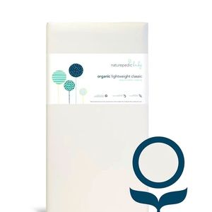 Classic Organic Cotton Crib Mattress - 2 Stage Newborn and Toddler